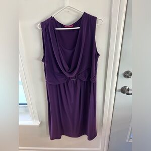 Penningtons Deep Purple Midi Dress